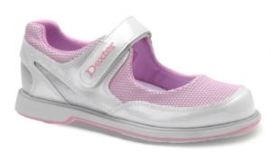 Обувь для боулинга Dexter женская Mary Jane White/Pink/Silver