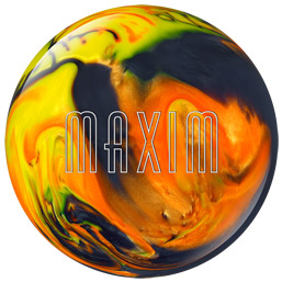 Шар для боулинга Ebonite Maxim Black/Orange/Yellow
